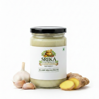 Srika Alam Velluli Paste (Ginger Garlic Paste) 500 Grms