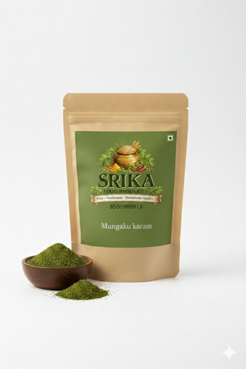 Srika Mungaku Karam (Drumstick Leaves Spice Powder) 500 Grms